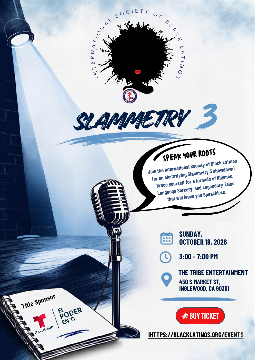 Slammetry 3 event flyer
